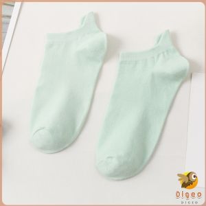 Digeo Summer Ice Cool Socks Invisible Cotton Thin Ultra-thin Breathable Anti-skid Boat Socks