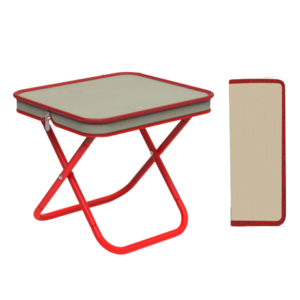 MUQZI Water-proof Folding Chair Wear-resistant Portable Camping Stool Easy To Carry Oxford Cloth Pencil Case Stool Outdoor