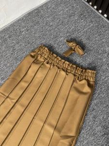 Rok Plisket Semi Woll Premium Polos Standar Jumbo Wanita Kantor Hitam Formal