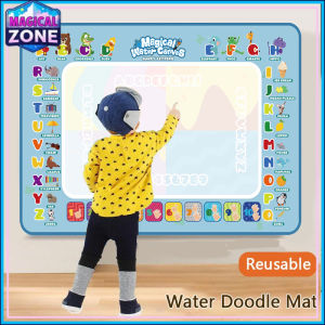 Oversized Magical Water Canvas pens Montessori Toys Learning Blanket Writing Children Drawing Repeated Graffiti Painting kid toy