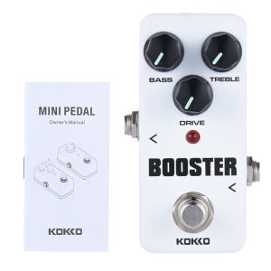 [ammoon]【FAST】KOKKO FBS2 Mini Booster Pedal 2-Band EQ Guitar Effect Pedal