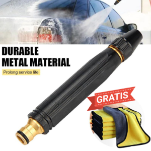 GRATIS 1 LAP MICROFIBER-SEMPROTAN AIR CUCI MOTOR KUNINGAN NEW UPGRADE HOSE NOZZLE SPRAY STEAM TAMAN MOBIL WATER JET