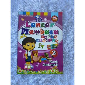 Buku Anak Paud Lancar Membaca Tanpa Mengeja