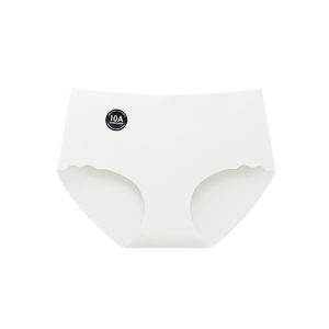 10A Antibacterial Silk Crotch Underwear Seamless Panties High Waist Briefs Tummy Control Hip Lift Panty Underpants