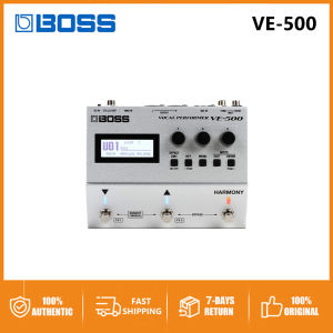BOSS VE-500 Vocal Performer Multi-Effects Stompbox Automatic Vocal and Vocal Pitch Professional Calibration Guitar Accessories VE500