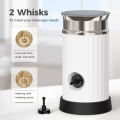 Cafelffe Automatic Electric Milk Frother Machine | Hot/Cold Latte Cappuccino Automatic Milk Warmer 230ml (3 pin Malaysia Plug). 