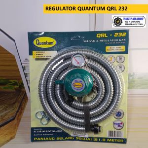 Regulatorselang gas original Quantum QRL 232 AMPER METERAN
