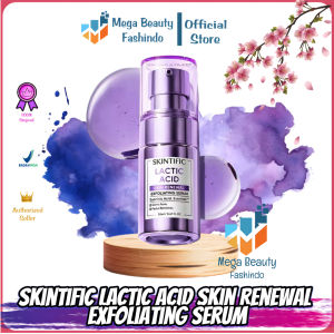 SKINTIFIC Lactic Acid Skin Renewal Exfoliating Serum 20ml Peeling Wajah | Serum Mencerahkan Dark Spot