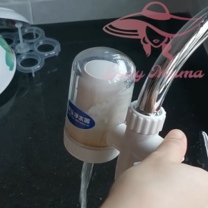 Clear Stock Transparent Kitchen Water Purifier Tap Filter with Ceramic Core 透明滤水器