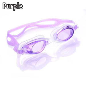 Swim Goggles For Kids Adjustable Waterproof Anti-fog Wide Vision Swim Glasses Sport Children Adult Wide Frame Swim Goggles With Earplug Cermin Mata Renang Berenang 泳镜