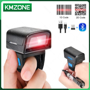 1D 2D Wearable Ring Barcode Scanner Fast Scanning for iPhone iPad Android iOS for Warehouse