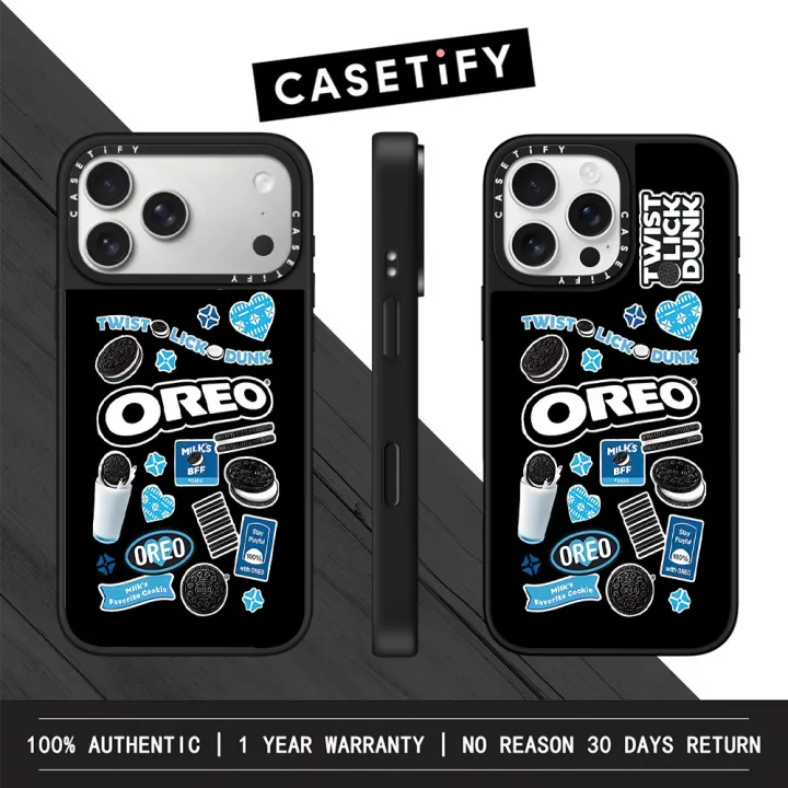 CASETiFY OREO Sticker Case シエラブルー CASETiFY OREO Sticker Case シエラブルー CASETiFY 【公式通販】