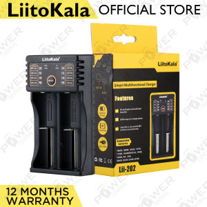Baru. liitokala Lii-202 pengecas bateri universal pintar pengecas bateri USB mudah alih untuk bateri boleh dicas semula ni-mh ni-cd a AA AAA SC li-ion 18650 26650 26500 22650 18490 17670