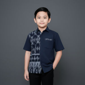 ZUDEVA-SAFITRI Baju Tenun Coupl Family Sarimbit Batik Kondangan Lebaran 2025 new set couple engagement 1 outfit pasangan kekinian suami istri elegan mewah lamaran simple dres Couples Clothing Sets