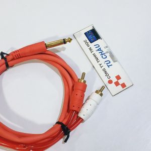 Cáp 6 ly ra 2 đầu AV dài 1.5m / Chuẩn 6 ly Mono ra 2 đầu AV Hoa sen
