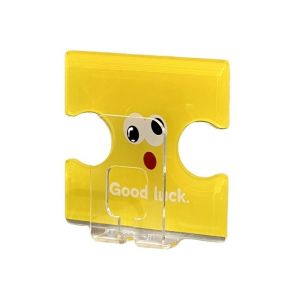 FUNG Thickened Puzzle Shape Hook No-Drill Waterproof Toothbrush Holder Creative Geometric Storage Rack Bathroom Door