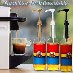 SYRUP PUMP Syrup Dispenser Liquid Dispenser Juice Bottle Dispenser Pump for Davinci Starbucks Torani Sparlar 1/4oz