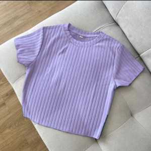Bahan Rip Knit Crop Pendek Murah Bahan Tebel Dewasa Kaos Crop Wanita