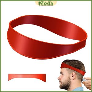 Moda Hair Trimming Hairband for Home DIY Haircuts Soft Portable Silicone Hairband