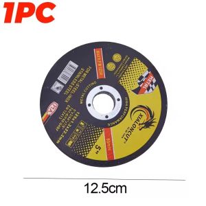 4ชิ้นวงล้อตัดเรซินเลื่อยวงเดือนแผ่นตัด125มม. ที่เจียรมุมสำหรับเลื่อยการตัดพลาสติกไม้โลหะเหล็กทองแดง