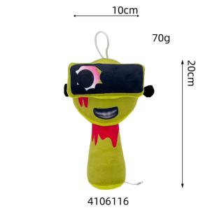 Trò chơi kinh dị sprunki búp bê vải nhung phim hoạt hình đồ chơi cho bé gối nhồi bông mềm giáng sinh năm mới