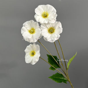 (4 FLOWERS) BUTTERFLY PEONY ARTIFICIAL FAKE FLOWER Bouquet Living Home Decor Daisy Decoration Bunga Pelamin Gubahan