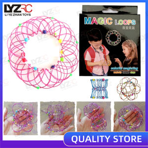 LYZRC Anti-stress Toy Mandala Decompression Toy Variety Flower Basket Thirty-six Softened Steel Ring Fidget Toy Gift