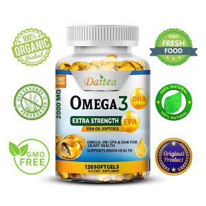 Omega 3 Fish Oil Supplement - 2000 Mg Pure EPA DHA Omega 3 Supplements Nerves and Joints for Women and Men 120 Capsules2026