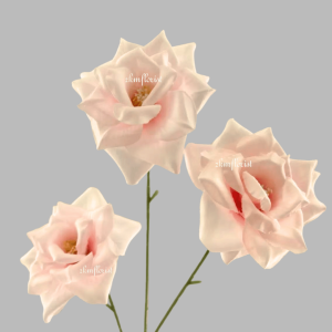 (3HEADS) JEWEL ROSE FLOWER Artificial Fake Plant Bouquet Plastic Wedding Decoration Props Plant Pelamin Peony Daisy