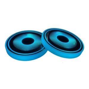 Colourful LED Coasters Beverage Mat USB Powered Vehicle Decoration For Accent Interior Lighting