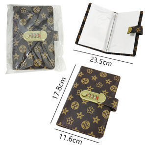 2025 Password Lock Cash Deposit Book Can Hold Cash Storage Bag Large Capacity Deposit Wallet Influencer Financial Manage
