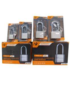 Gembok Pagar WILMER anti karat panjang/pendek gembok Rumah anti maling gembok Pintu WILMER Nikel