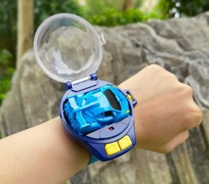 2023 New Children Watch Remote Control Car 2.4G Infrared Chargeable Electronic Mini Racing RC Car Watch Toys for Kids Best Birthday Gift for Boys Girls