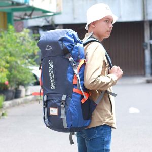 Inficlo NC IFS 330 - Tas Travel Ransel Punggung Touring Bag Pria Plus Raincoat