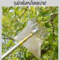 ไม้สอยผลไม้ยืดหดได้(ด้ามยืดหดได้2.5/3/4/6/7/10M) ครบชุดที่จะช่วยคุณลูกค้าแก้ปัญหาการเก็บผลไม้บนที่สูง ด้ามสอยผลไม้ ที่สอยมะม่วง ไม้สอยมะม่วง ไม้สอยผลไม้ ที่สอยผลไม้ ปลอดภัย และสะดวกสบาย. 