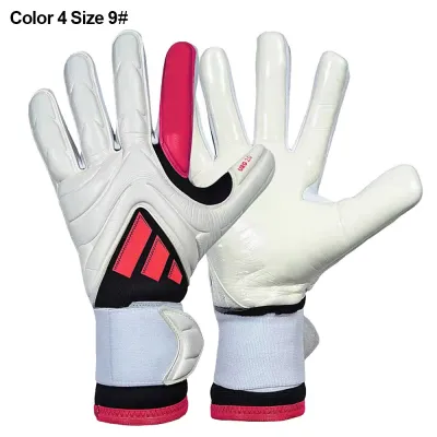 DADOMYD 1Pair Mủ cao su dày Găng tay thủ môn Bảo vệ ngón tay Chống trượt Găng tay bóng đá Bền bỉ Thoáng khí dành cho người lớn và trẻ em