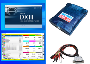 โปรแกรมสแกนรถบรรทุก Hino + สายสแกน