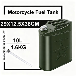 Bình Đựng Nhiên Liệu Bằng Sắt Dày 10L/20L/30L - Chuyên Dụng Cho Trống Xe Hơi