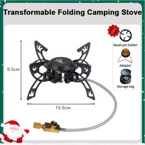 Mini Butane Gas Stove Camping Portable Gas Stove with Case Outdoor Picnic Cooker Stove 3800W