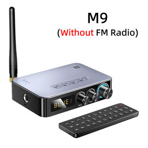 DISOUR M9/M9Pro NFC เครื่องส่งสัญญาณ5.1บลูทูธ3.5Mm Aux/rCA/usb U-Disk/tf/ 6.5 Micrphone Karaokea/coaxial/FM ถอดรหัสวิทยุ DSP เพลง HIFI ตัวรับสัญญาณ WiFi พร้อมจอแสดงผลแอลอีดีสำหรับทีวีพีซีเครื่องขยายเสียงรถยนต์