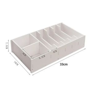 1 PC PVC Drawer Cashier Change Box Space Saving Change Storage Box Large Capacity Money Collection Box Cash Register