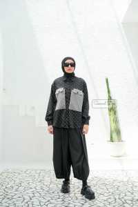 ANYA SHIRT BLASTER BY SECOND SIGN BAHAN COTTON SHAKILA KEMEJA ALL SIZE MURAH PREMIUM KEKINIAN MODIS CANTIK