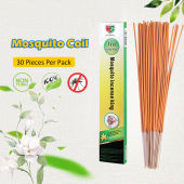 100% Nature Organic Non-poisonous Mosquito Repellent Incense King Nyamuk Killer Mosquito Repellent Non Toxic Mosquito Killer Sticks For Home and Outdoor Ubat Nyamuk Colok 天然蚊香棒