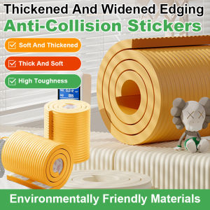 2M Thickened Wide Edged Children Anti-Collision Stickers Soft  Non-toxic And Safe For Infants And Kids Table Corner Anti-collision Strip