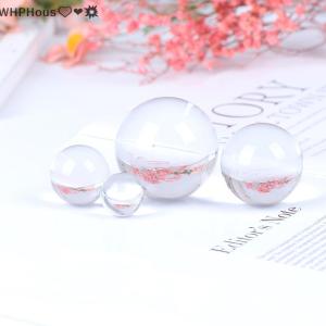 WP💓💛💖 1Pc Clear Crystal Ball Quartz Healing Sphere Photography Props Home Decor