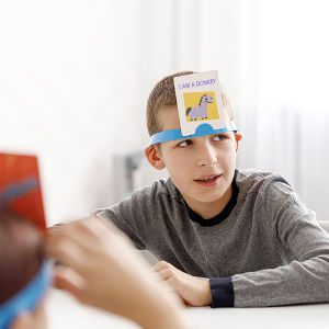 [Ashely Joson] COD Headband câu hỏi nhanh trò chơi cosplay đạo cụ Lớp Học Gia đình bên Hội Đồng Quản trị Trò chơi đồ chơi giáo dục