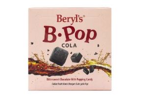 Date 12/26 Socola Beryls B-Pop Cola 50g - Beryls B.POP Cola Bittersweet Chocolate With Popping Candy
