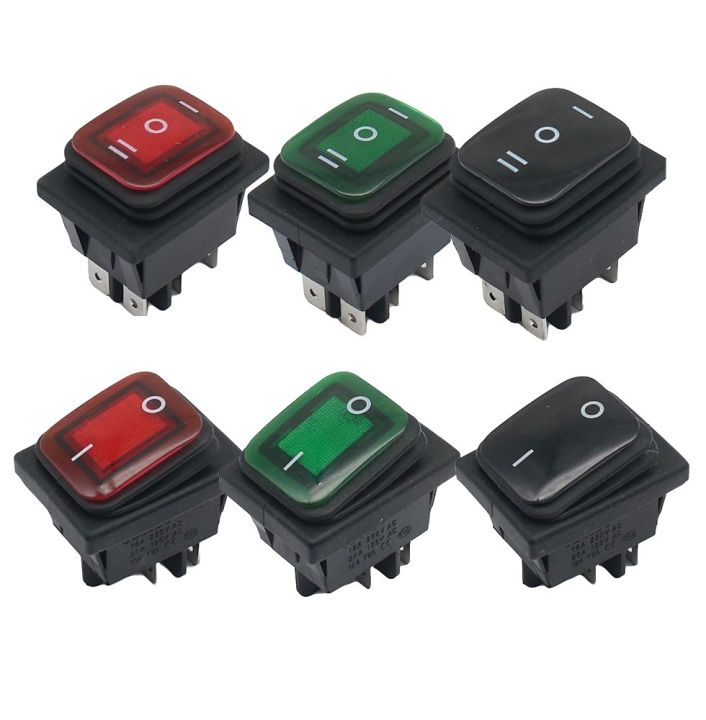KCD4 Waterproof Switch Rocker Switch Power Switch 2 position/ 3 ...
