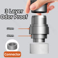 Kitchen Sink Drain Pipe Fittings Single Tank Set Sink Anti Odor Universal Drain Pipe Complete Set单槽套装. 