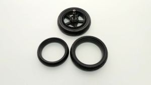 Stroller Wheel Tire Compatible Bugaboo Ant Pushchair Wheels PU Material Front Or Rear Tyre Wheel Casing Cover Pram Accessories